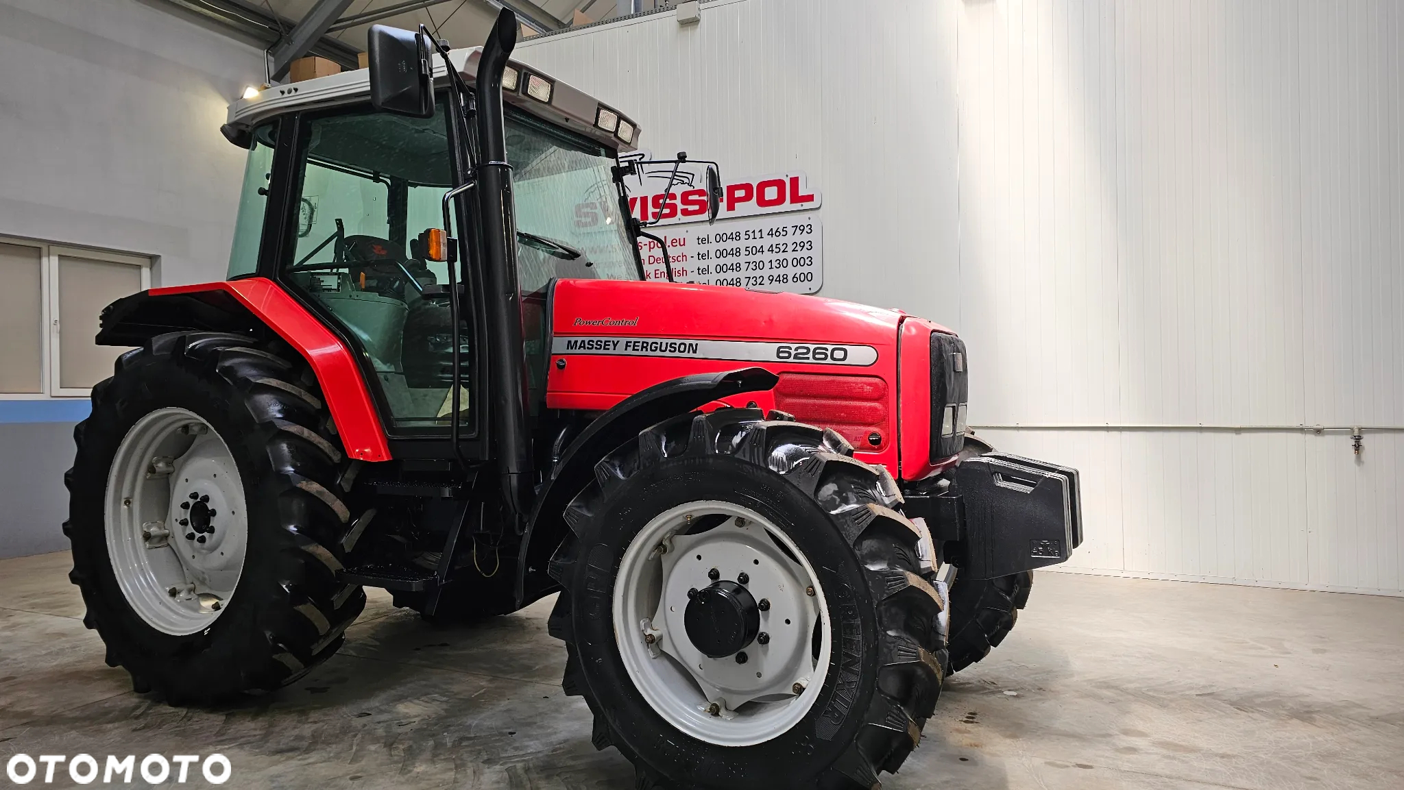 Massey Ferguson 6260 PowerControl 88000 netto Klimatyzacja   6270 Dyna6 6810Premium TS115A ARES 626 ARES 616 - 7