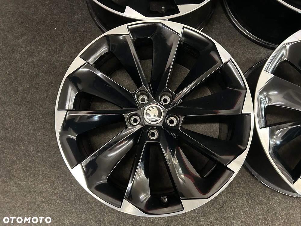 Alufelgi Skoda Superb III, II, Octavia III, Kodiaq, VW Passat B8, B7, Sharan, Tiguan 19 cali 5x112 4szt. Ładne! - 5
