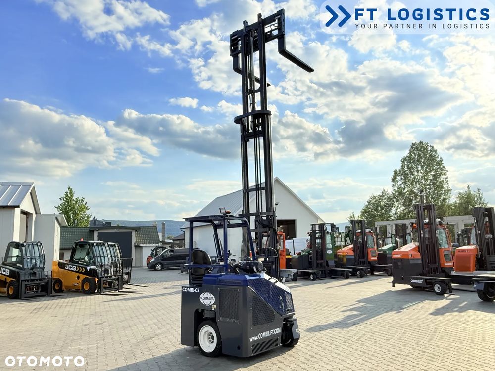 Combilift WÓZEK CZTEROKIERUNKOWY - WIELOKIERUNKOWY | COMBILIFT CB3000| GAS | TRIPLEX 5500MM | POZYCJONER WIDEŁ | PRZESUW WIDEŁ | WOLNY SKOK | NOWE OPONY | PO SERWISIE | STAN IDEALNY | Szeroka oferta wózków czterokierunkowych i bocznych, dopasowanych do różnorodnych potrzeb i zastosowań - 37