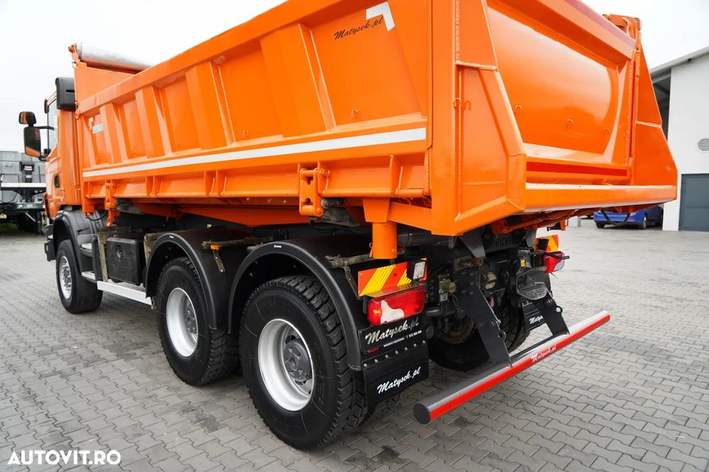 Scania G 440 / 6x6 / BASCULĂ TRIPLU / 2X HIDRODROBOOTS / BOARDMATIC / 100% ANVELOPE / MANUALĂ - 19