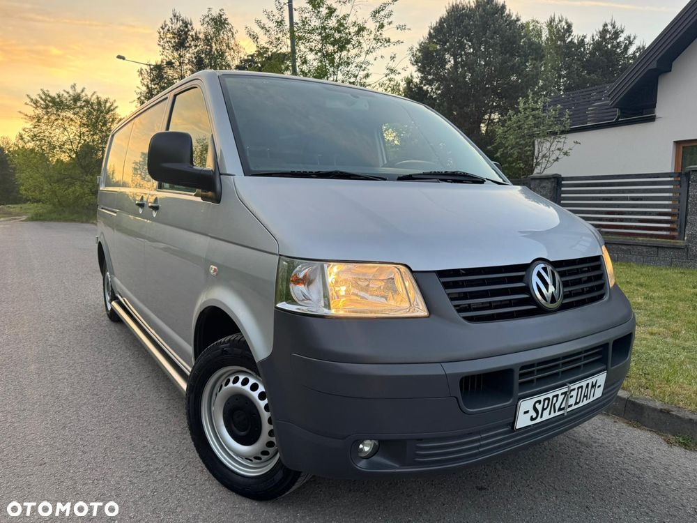 Volkswagen TRANSPORTER L2H1 Długi Klima Tempomat Furgon 3os. Rury Pdc Hak Serwis - 25