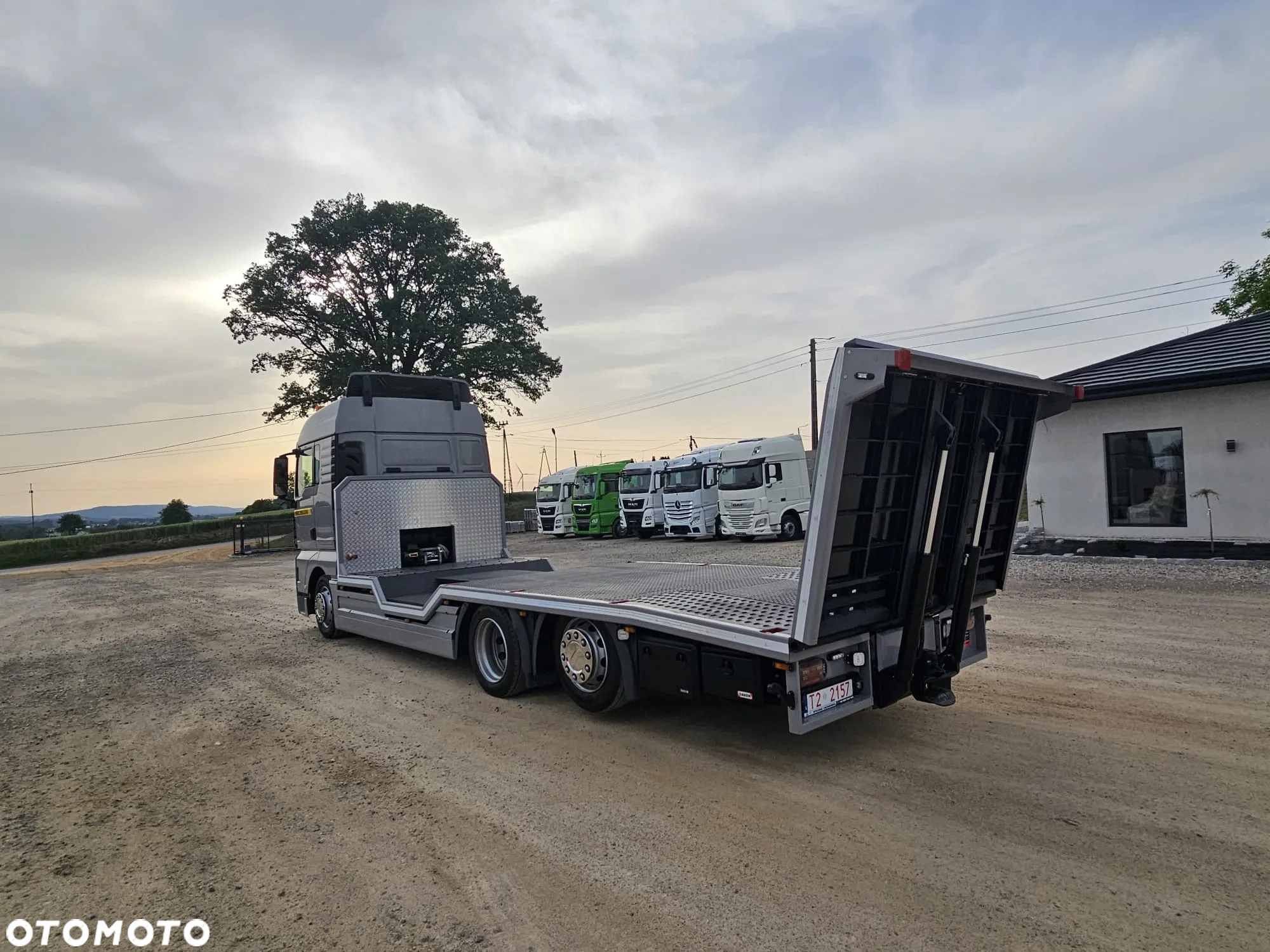 MAN TGX 24.460 / LAWETA / RETARDER / OŚ PODNOSZONA - 35