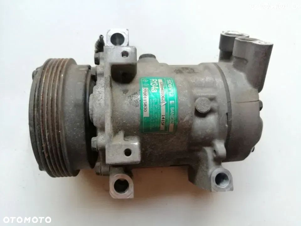 SPRĘŻARKA Klimatyzacji Renault KANGOO CLIO TWINGO 7700115830 - 1