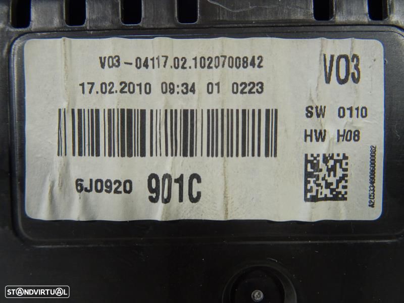 Quadrante Seat Ibiza Iv (6J5, 6P1)  Quadrante Seat Ibiza 6J Fr 2.0 Tdi - 6