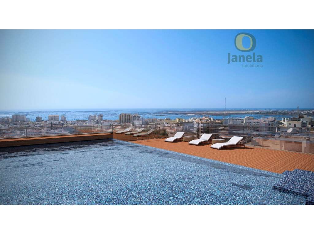 Maravilhoso T2 com garagem, piscina no topo, zona fitness e boas vi... - Grande imagem: 3/9
