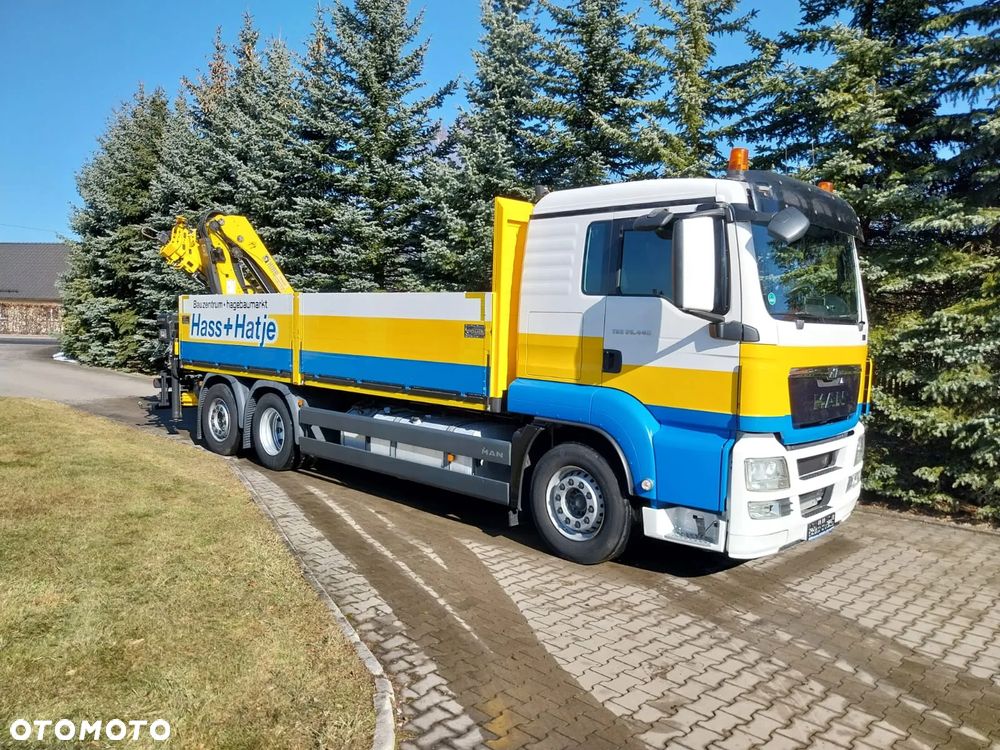 MAN TGS 26.440 z HIAB 211/ składany w Z/ pilot - 4