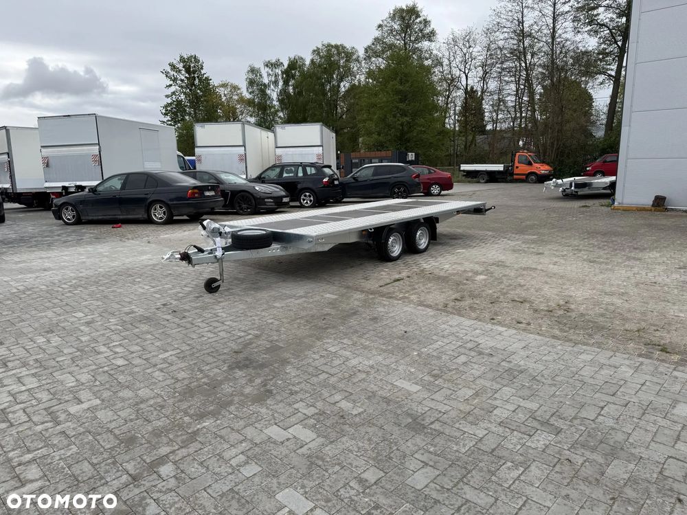 Niewiadów 450x210cm nowa laweta Mars 2700kg płaska platforma FV 23% - 12