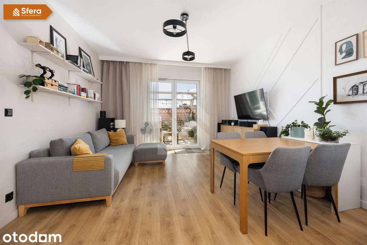Trzy pokoje 60m2 w Niemczu z ogródkiem 50m2!