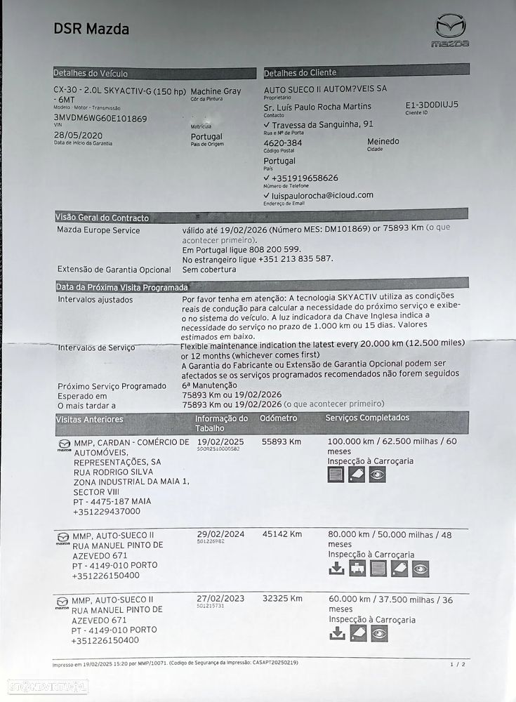 Mazda CX-30 2.0 Sky-G Evolve i-Active +Sport - 14