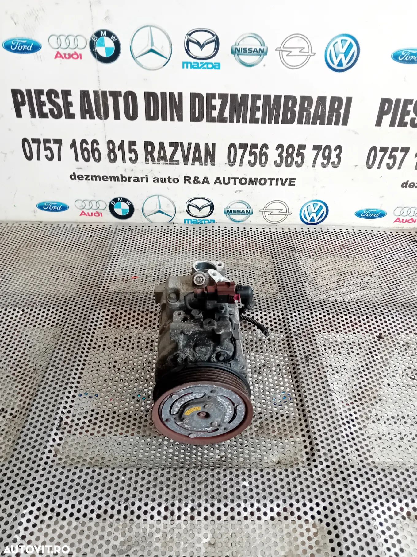 Compresor Clima AC Audi A6 C7 A4 A5 Q5 Q3 2.0 Tdi Euro 5/6 Motor CNH Cod 4G0260805M - 1