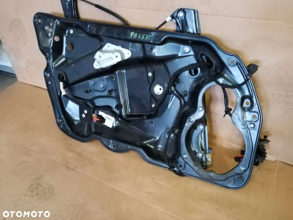 Mechanizm podnośnik szyby lewy przód VW Passat B6 3C1837755F - 3