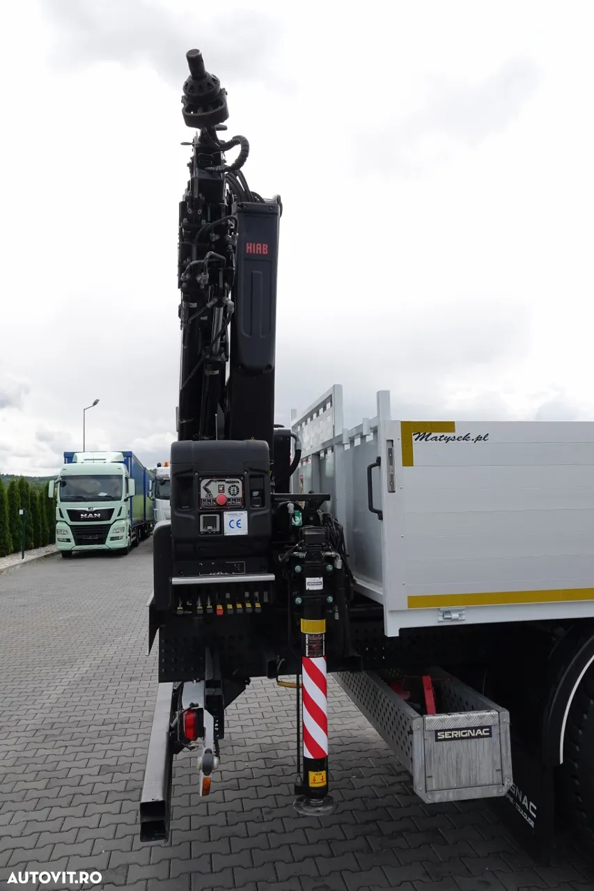 Mercedes-Benz AROCS 2640 / 6x4 / TRANSMISIE - 6,5 M / HDS HIAB 158 DS-4 / extensie: 12,5 M / EURO 6 / RADIO CONTROL / ROTATOR / 2020 / IMPORTAT - 20