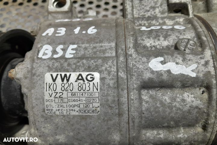 Compresor AC 1K0820803N 1K0820803N Audi A3 8P [2003 - 2005] Hatchback - 3