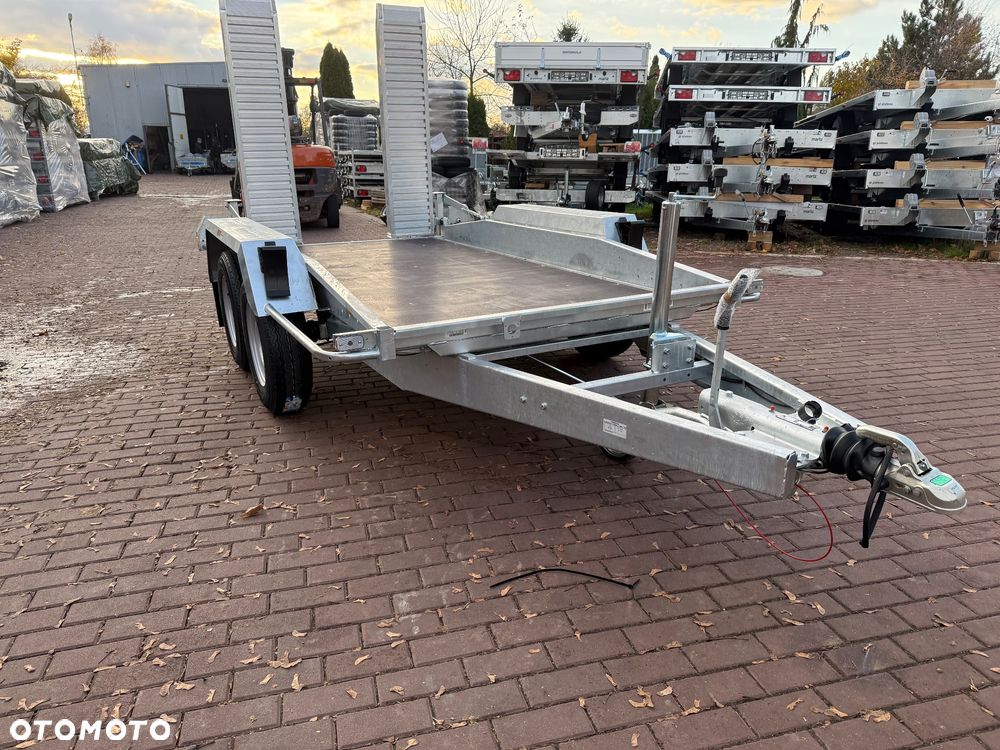 Neptun Przyczepa do przewozu sprzętu budowlanego LOADMAX 3x1.4 2500kg 2 osie pod koparke koparka walec MOTOMUS - 9