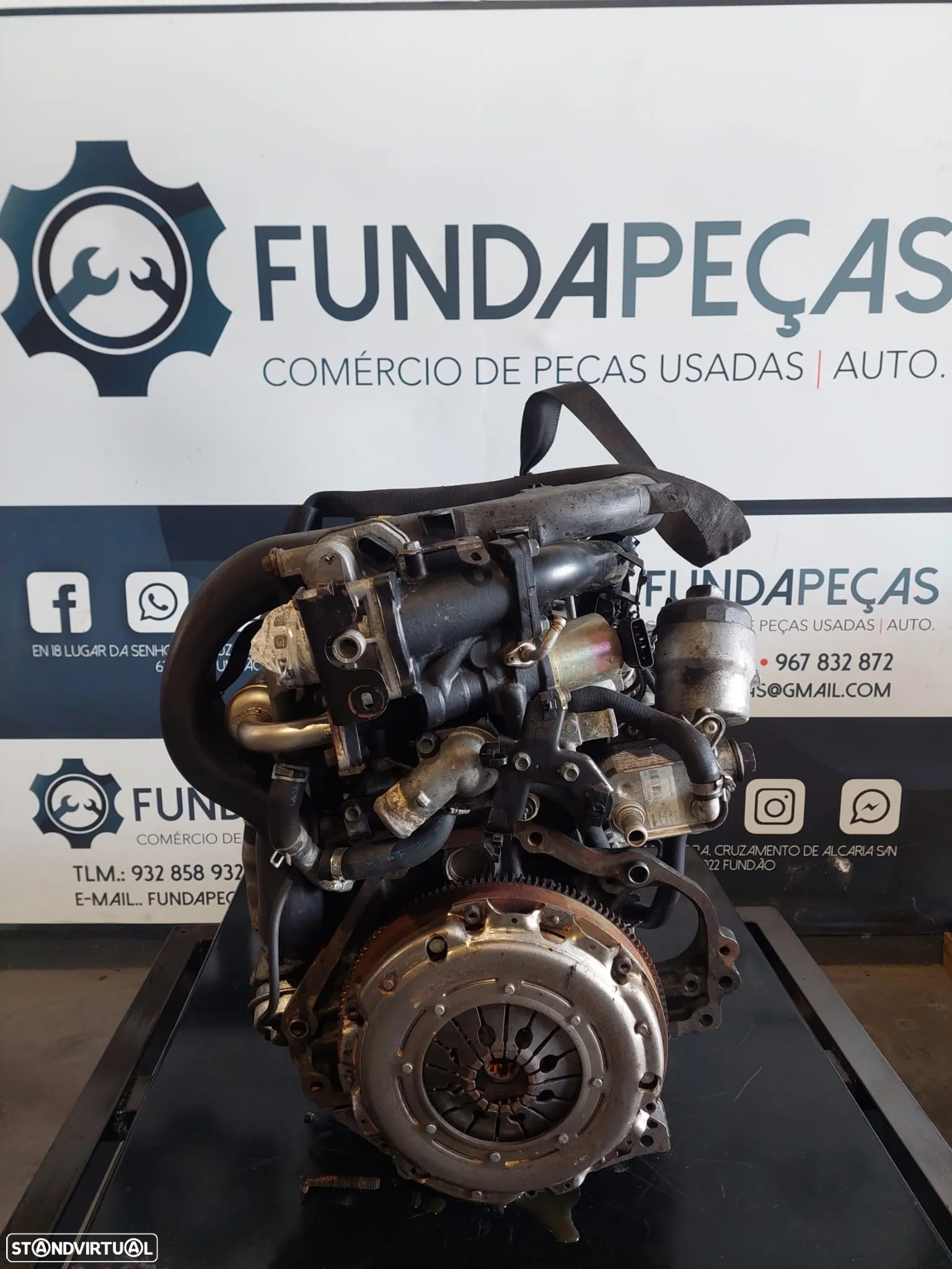 Motor Opel Combo 1.7 CDTI Injeção Denso Ref: Z17DTH - 2