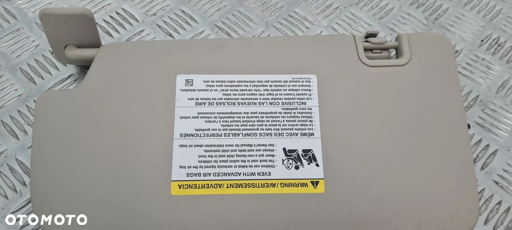 Ford Ranger V Osłona Przeciwsłoneczna Lewa Prawa - 6