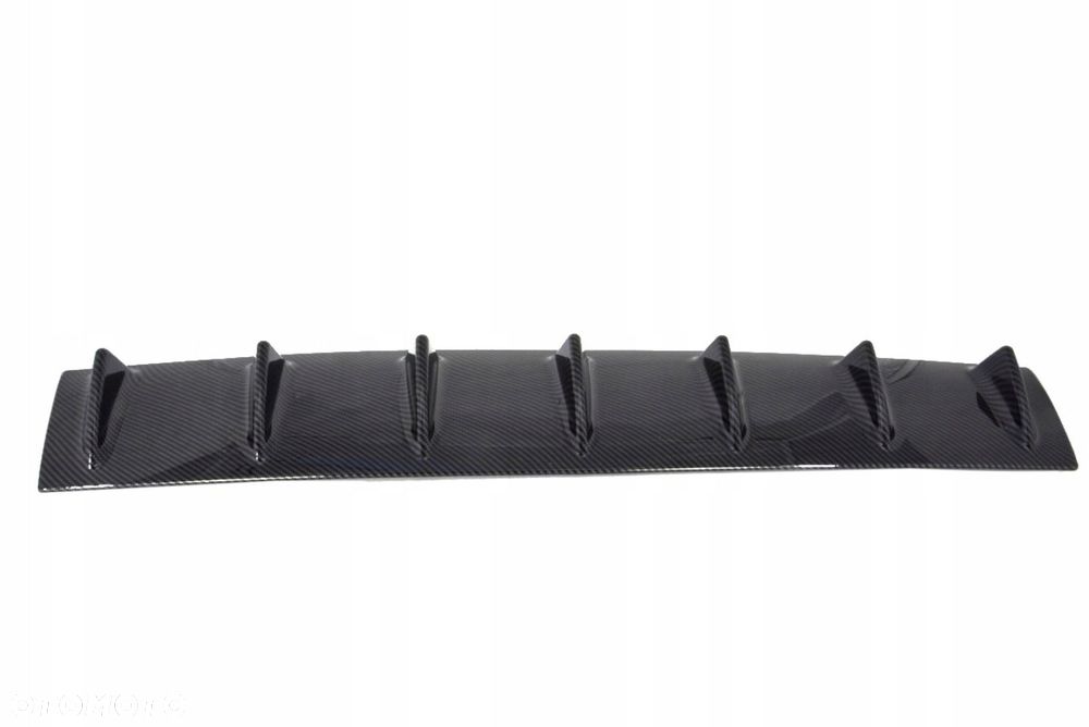 Uniwersalna dokładka lotka tył 85CM zderzak CARBON - 2