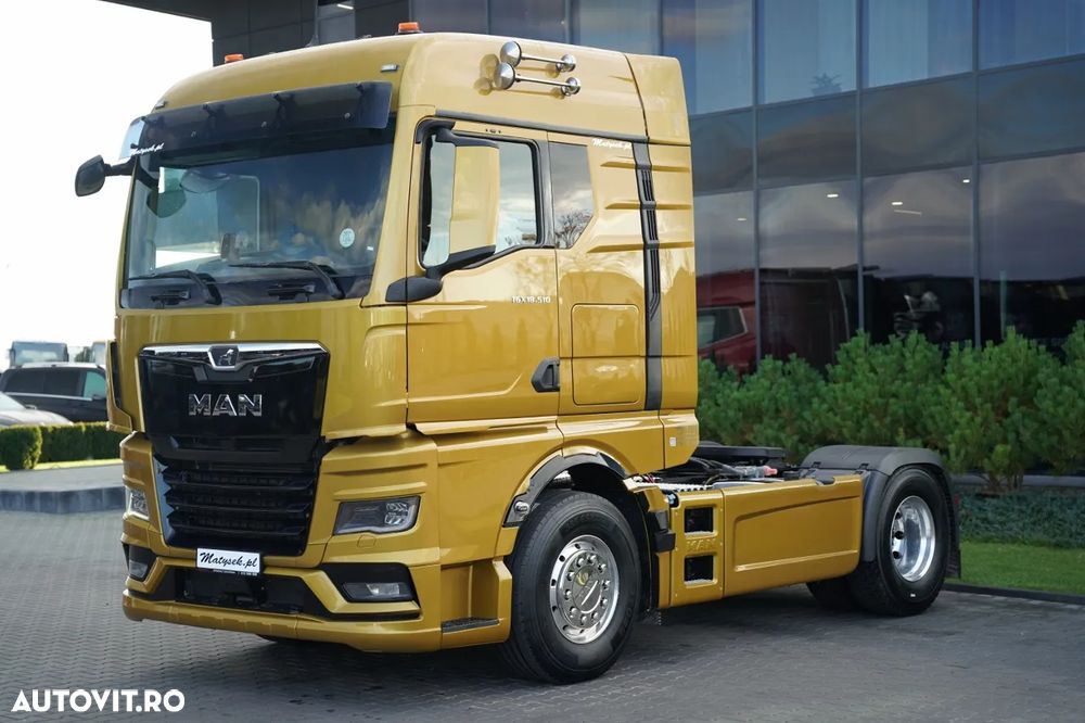 MAN TGX 18.510 / GM / HIDRAULICĂ / RETARDER / I-PARK COOL / ANVELOPE 100% / / EURO 6 - 5