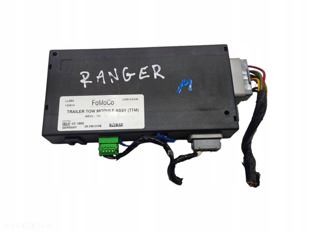 moduł haka holowniczego ford ranger iv v ab39-14b192-ab ab3914b192ab 12-18 - 1