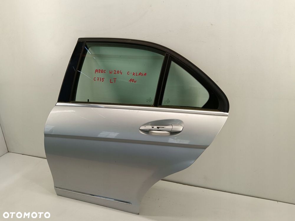 DRZWI LEWE TYŁ TYLNE MERCEDES C-KLASA W204 07-11 C775 - 4