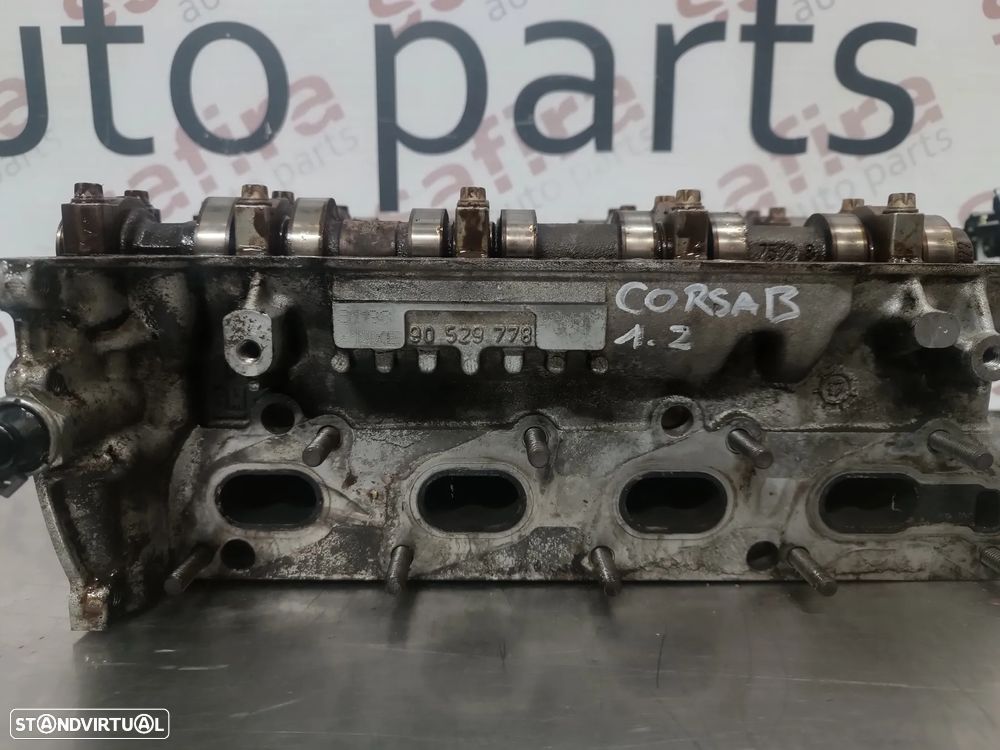 CABEÇA DO MOTOR OPEL CORSA B 1.2 16V (X12XE) 90529778 - 8