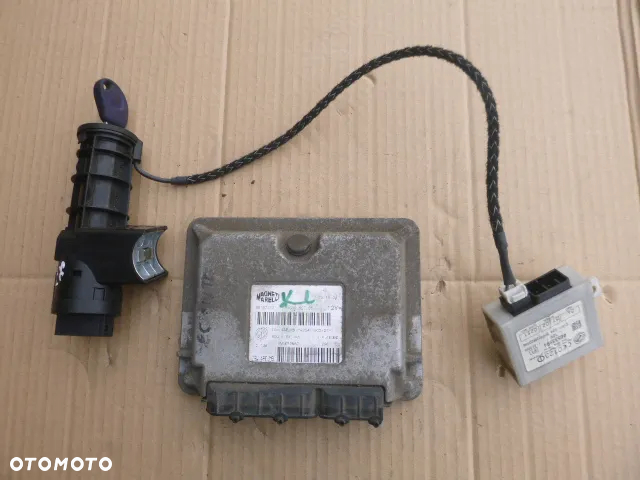 ZESTAW STARTOWY KLUCZYK KOMPUTER IMMOBILIZER FIAT SEICENTO 1.1 MPI IAW.4AF.M9 - 7