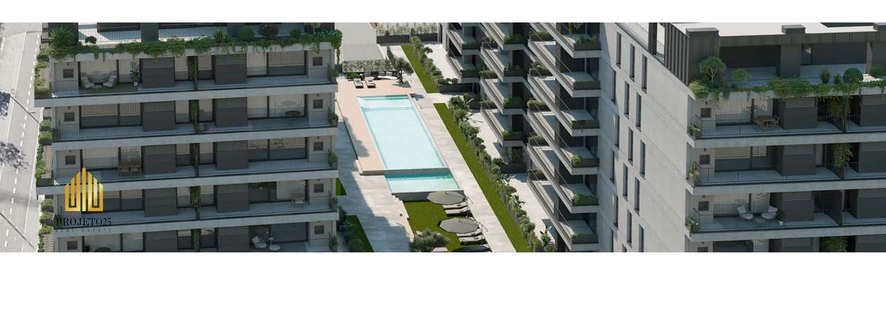 T3 NOVO, Varanda 16m2 em Condº Fechado com Piscina e jardins privados. - Grande imagem: 3/19