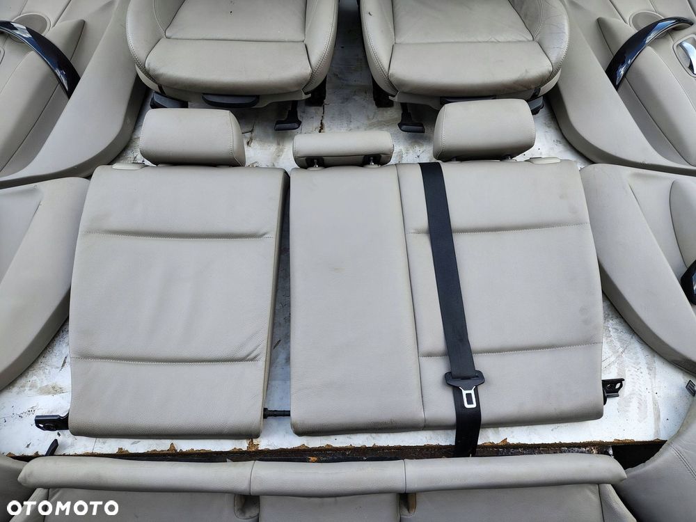FOTEL FOTELE KANAPA BOCZKI SKÓRA KOMPLET BMW SERIA 1 I E87 FL LIFT - 5