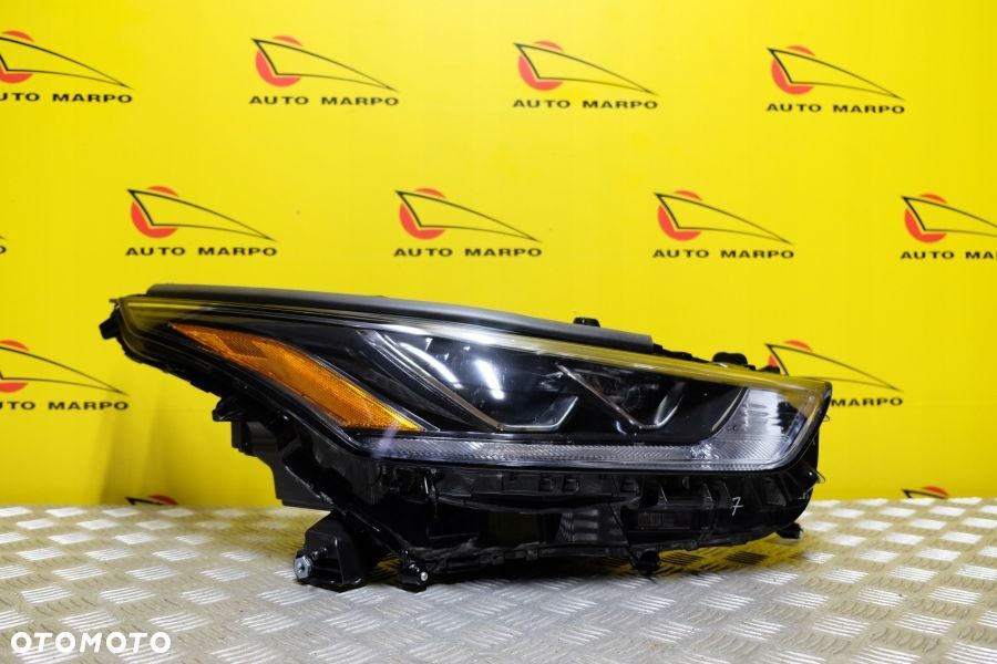 TOYOTA HIGHLANDER 2019- REFLEKTOR LAMPA R FULL LED (7) USA - 2