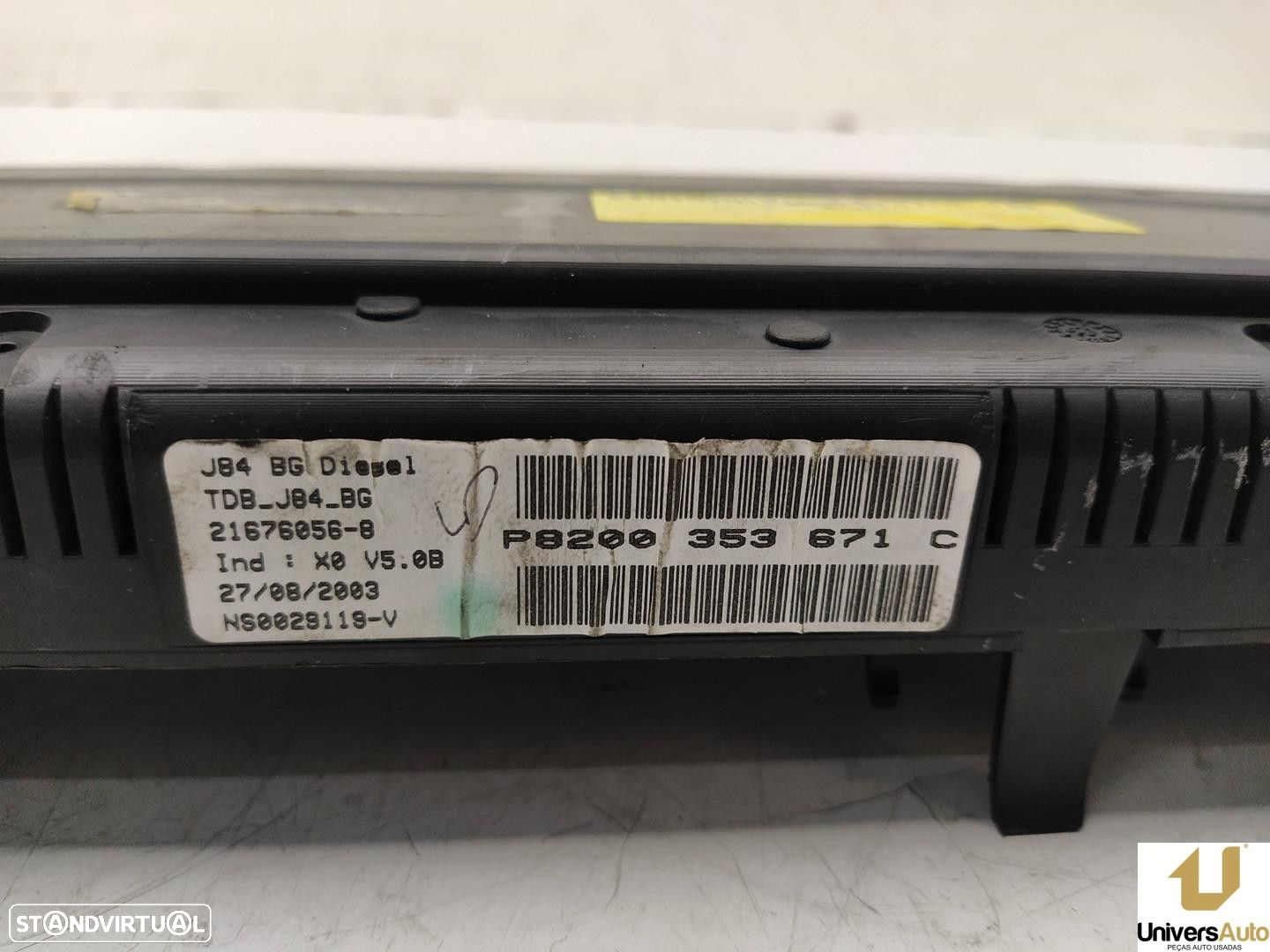 QUADRANTE RENAULT SCÉNIC II 2003 -8200353671C - 5