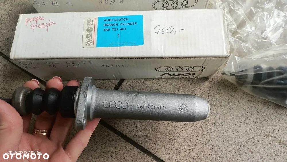Pompa sprzęgła VAG nowy oryginał audi 100 c2 C3 audi A6 c4 - 2