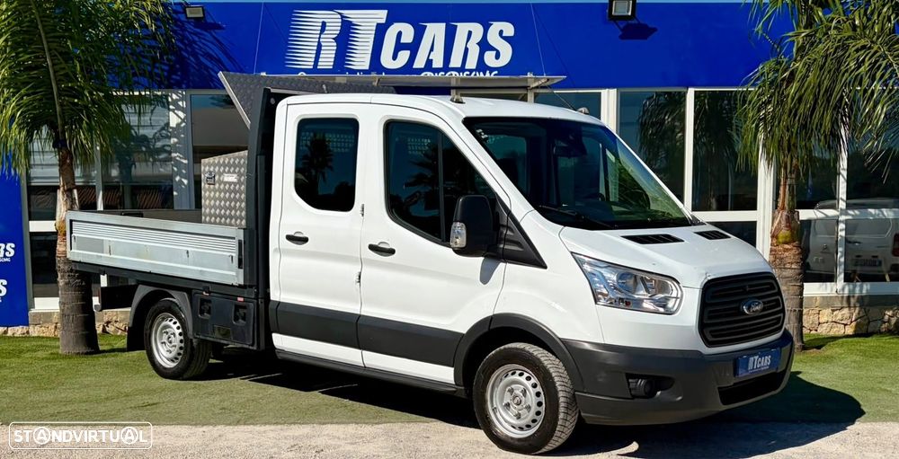 Ford Transit cab dupla 7L cx aberta - 1