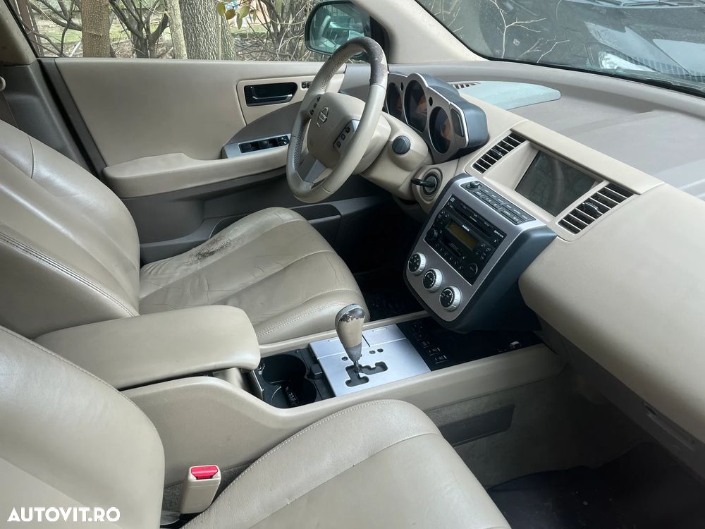 Dezmembrez Nissan Murano negru 2005 3,500 benzina cutie automata - 9