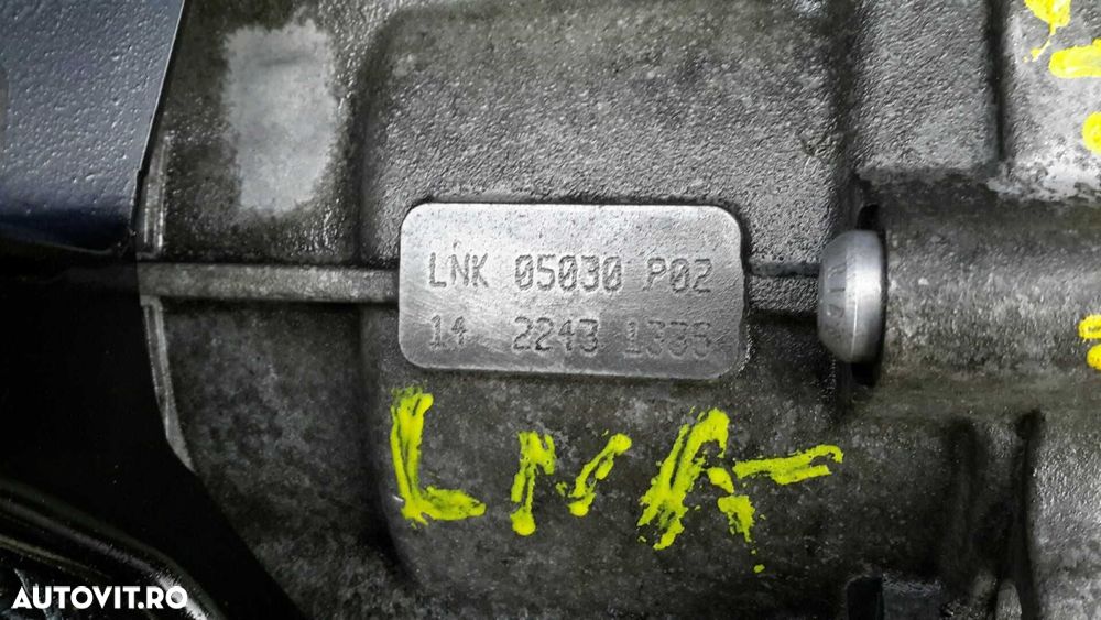 Cutie de viteze manuala Seat Ibiza 2.0 TDI; 6 Trepte; 2010-2016; LNK - 9