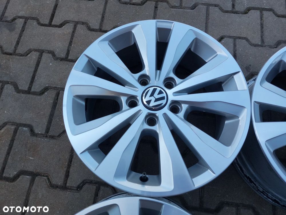 FELGI ALUFELGI 16 6.5J ET46 5X112 VW GOLF VI VII JAK NOWE! OE 5G0601025 - 4
