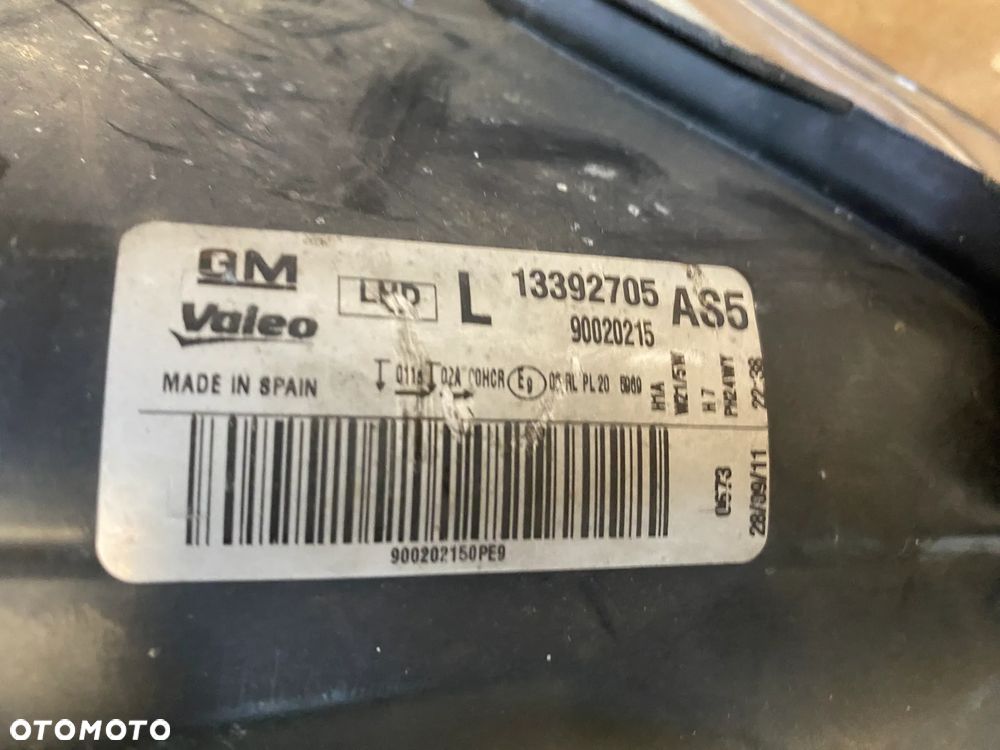 lampa corsa d lift lewa eu cała - 4