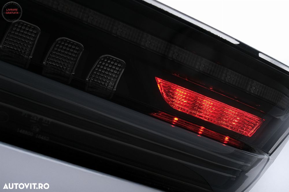 Stopuri LED BMW Seria 3 G20 Sedan (2018-2022) Aspect Laser Negru- livrare gratuita - 12