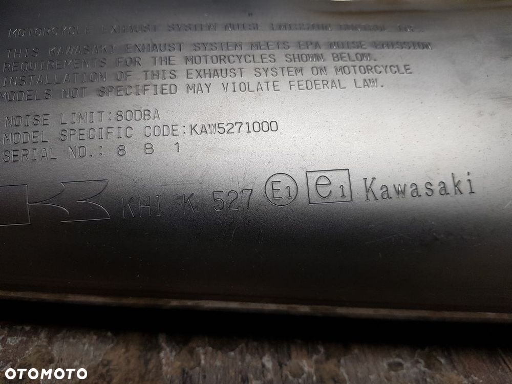 Tłumik osłona linki exup Kawasaki ZX10R Ninja KHI K 527 - 7
