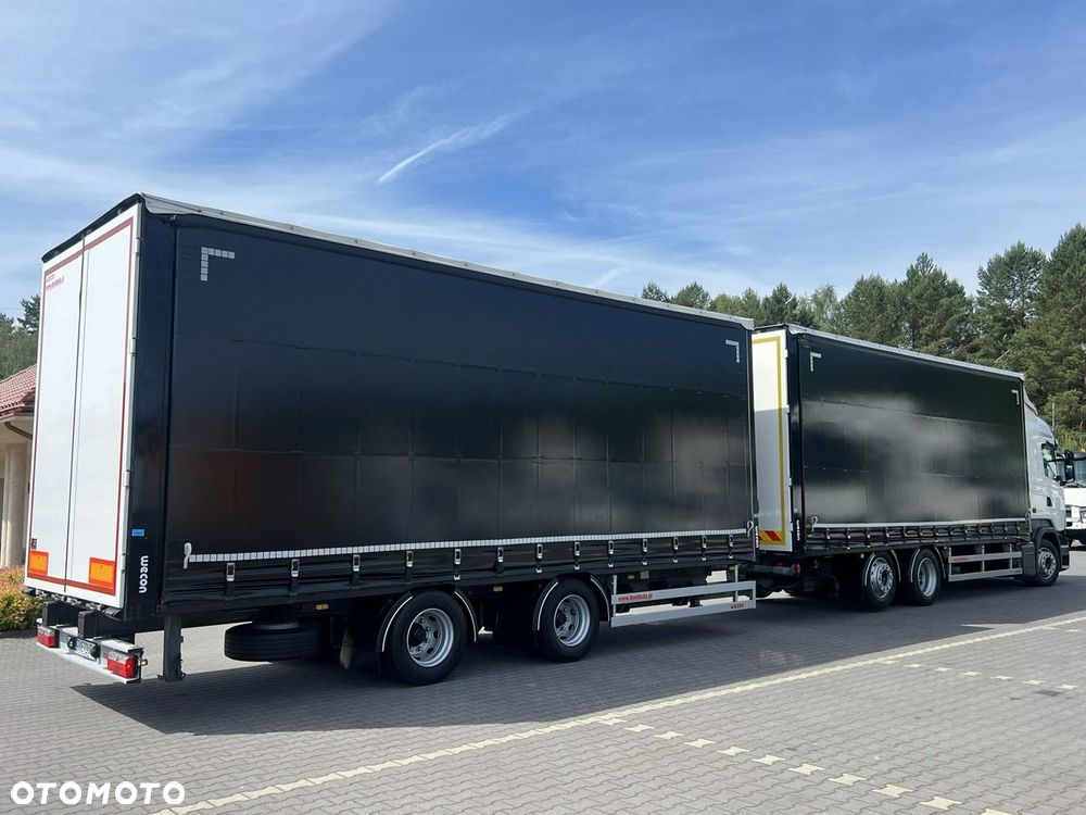 Scania R410 bez EGR Zabudowy Wecon 120m Dach Podnoszony  Zestaw Tandem - 7