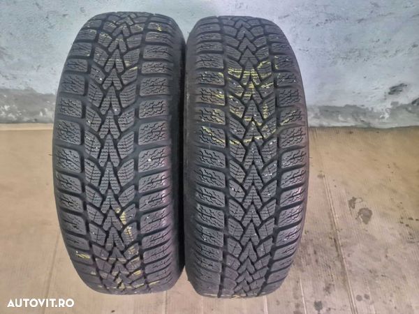 2 Dunlop R15 195/65/ Anvelope de iarnă DOT1418 - 1