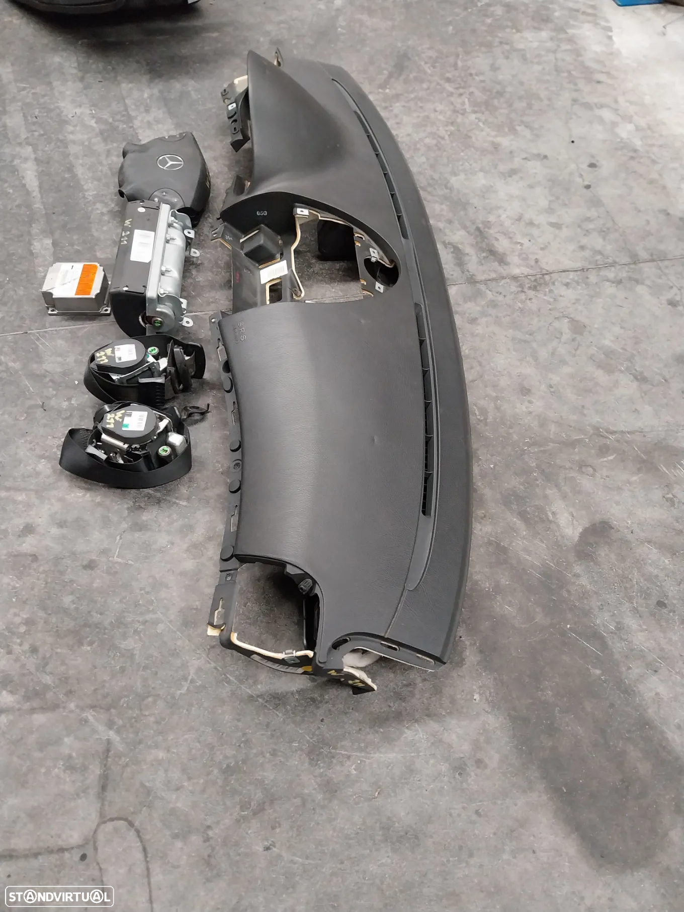 Kit airbag Mercedes W211 ano 2005 - 3