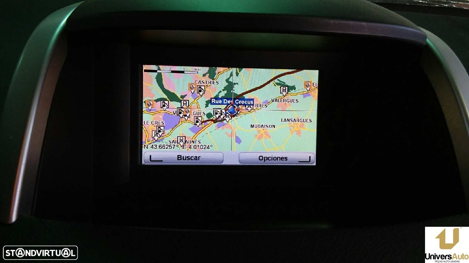 SISTEMA NAVEGAÇÃO GPS RENAULT KOLEOS DYNAMIQUE - 7