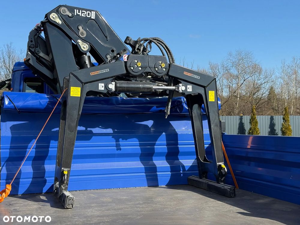 MAN TGM TGL TGS 18.250 // wywrotka 3-S + HDS HMF 1420 - K2 // E5 // budowlanka //żuraw dzwig kran crane // Świeżo sprowadzony!! - 14