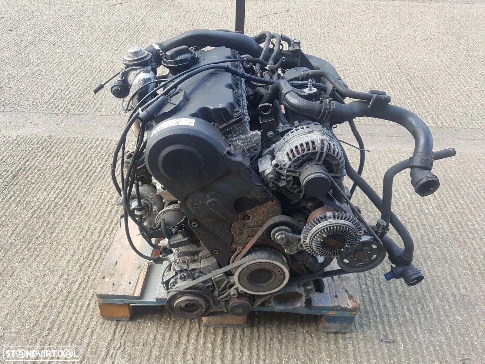 .MOTOR COMPLETO VW VOLKSWAGEN AUDI 1.9 TDI PD 100 AVB - 1