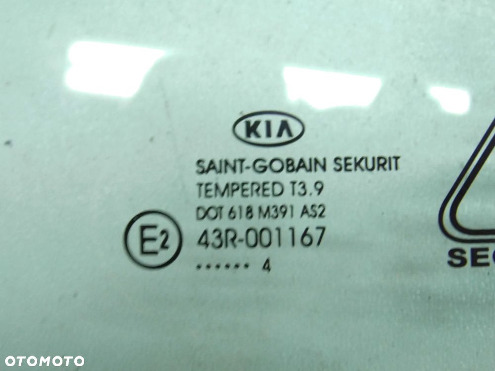 SZYBA DRZWI KIA CEED II 2014r. PRAWA PRZEDNIA - 3