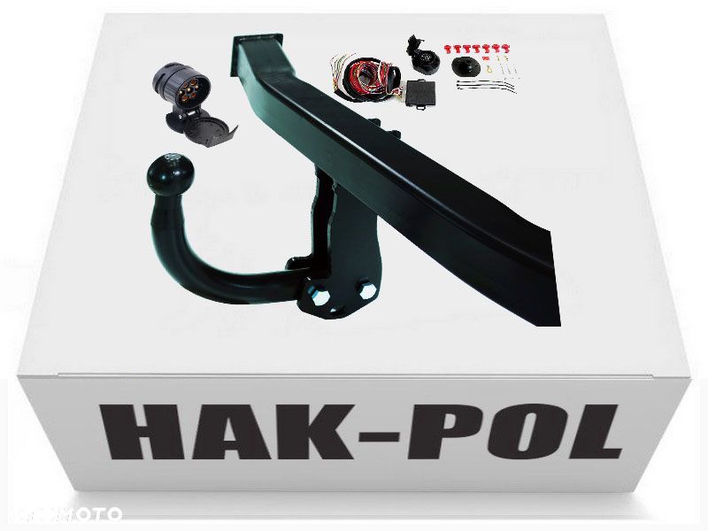 hak holowniczy+MODUŁ13PIN VOLKSWAGEN VW CADDY 3+4 - 6