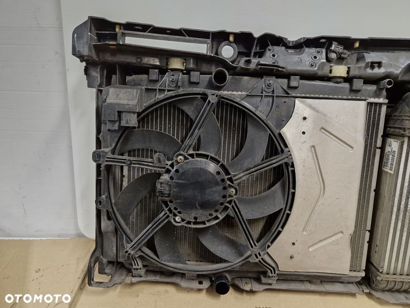 citroen c3 aircross i 1 1.2 thp pas przedni chłodnice intercooler wentylator 9809080880 - 13