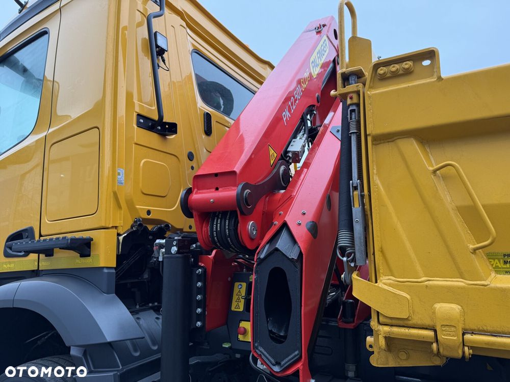 Mercedes-Benz AROCS 1843 4x2 EURO6 WYWROTKA Z HDS PALFINGER PK12.501 SLD B - 20