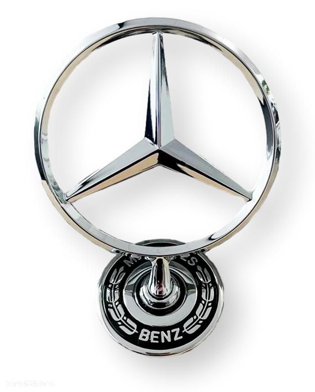 MERCEDES E-KLASA W213 W214 Emblemat gwiazda maski przód ORYGINAL - 1