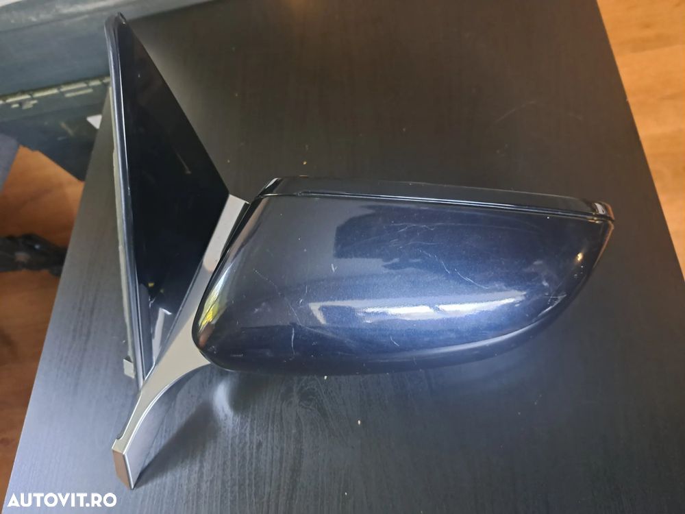 Oglinda retrovizoare exterioara stanga electrica fara sticla negru cu chrome Originala BMW G11+LCI G12+LCI 2016-2022 - 2